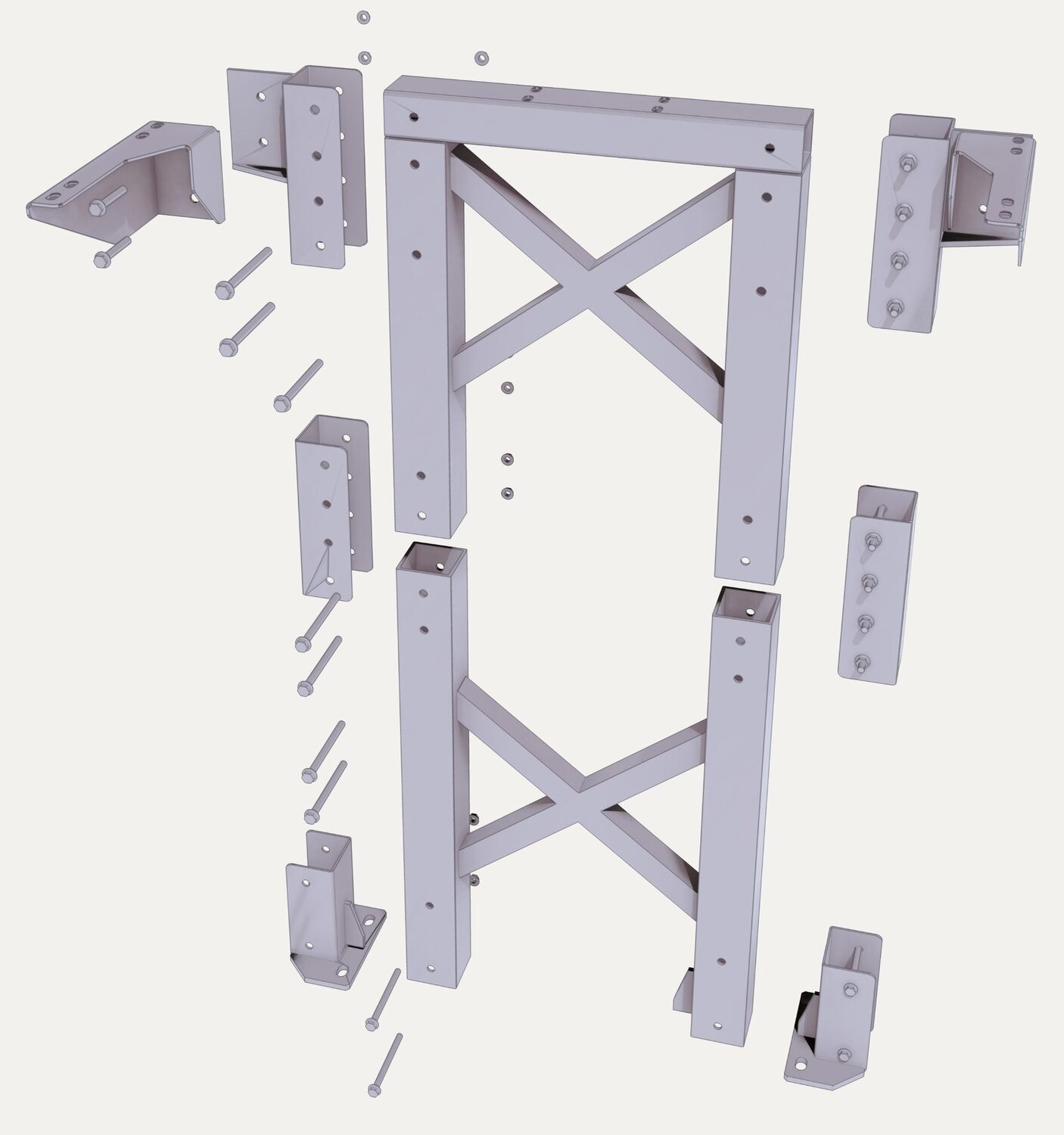 Exploded assembly, spec sheet art
