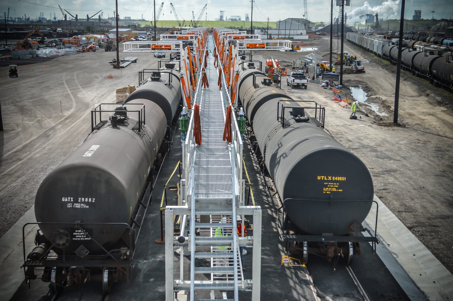 Rail loading, Houston, Texas