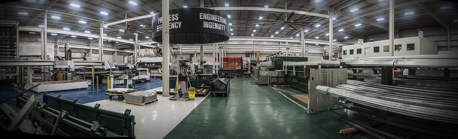 Fabrication bay, Andrews, South Carolina