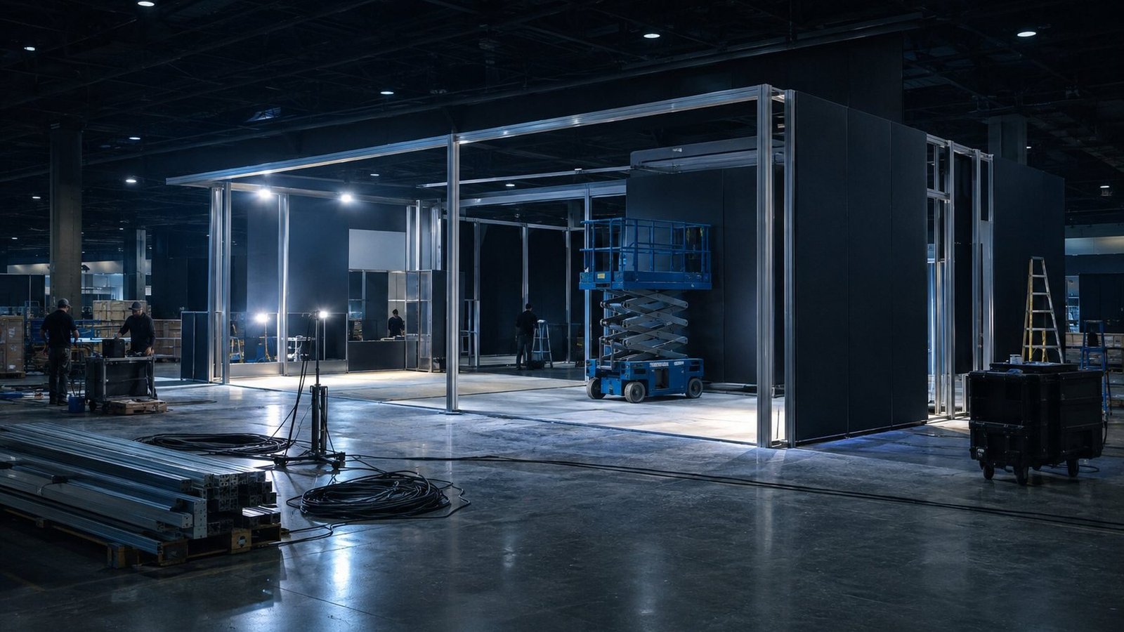 Example — A show floor that carried the whole argument