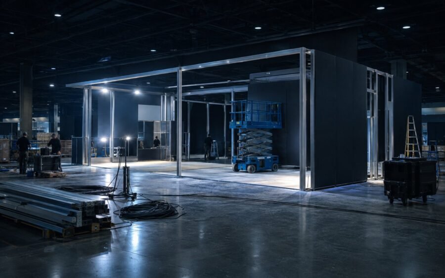 Example — A show floor that carried the whole argument